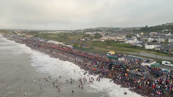 Two swimmers died during the event in Youghal (Pic: Tri Coach Bjorn)