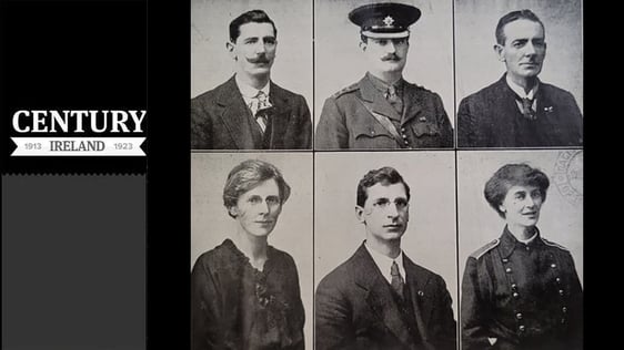 Some of the candidates elected - top, l t r: Dan McCarthy, Capt. Redmond, Sean Milroy bottom - Mrs …