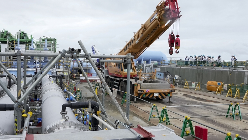 The decommissioning of the nuclear plant will be lengthy, expensive and risky (file pic)