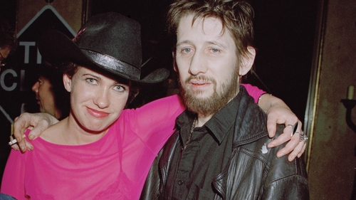 Victoria Mary Clarke and Shane MacGowan