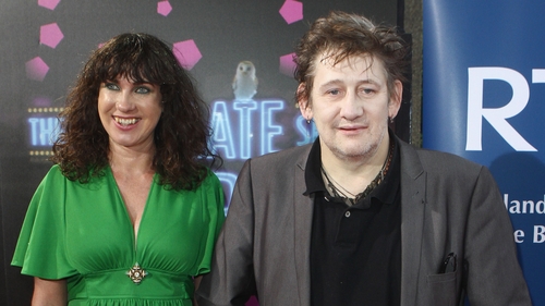 Victoria Mary Clarke and Shane MacGowan