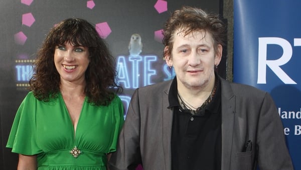 Victoria Mary Clarke and Shane MacGowan