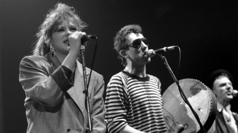 Kirsty McColl and Shane MacGowan