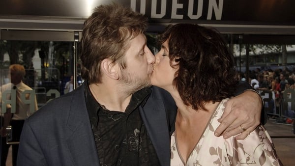 Shane MacGowan and Victoria Mary Clarke, pictured in London in July 2006
