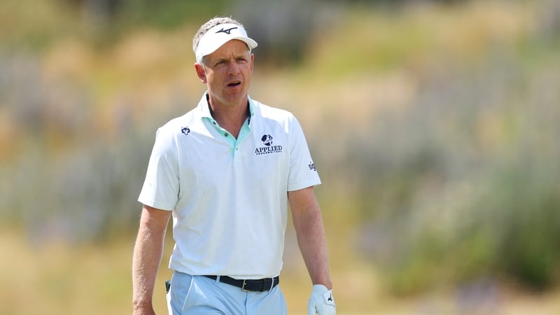 European captain Luke Donald