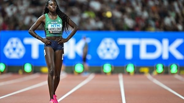 Rhasidat Adeleke finished fourth in Budapest