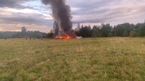 Prigozhin's plane crashed between Moscow and Saint Petersburg in August, two months after he led a brief mutiny against Russia's top military brass