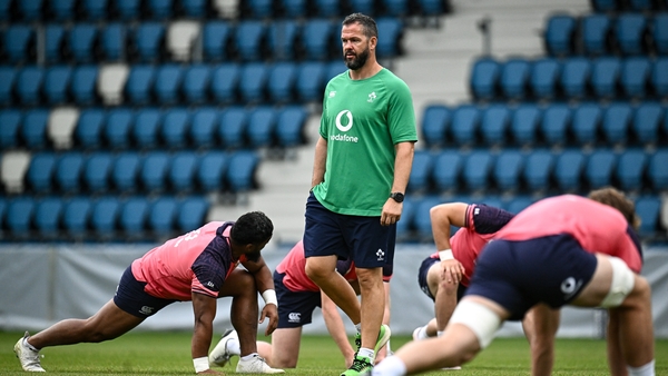 Andy Farrell's Ireland are looking to win a record 13th game in a row