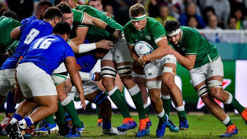 Ireland last met Samoa in the World Cup in 2019
