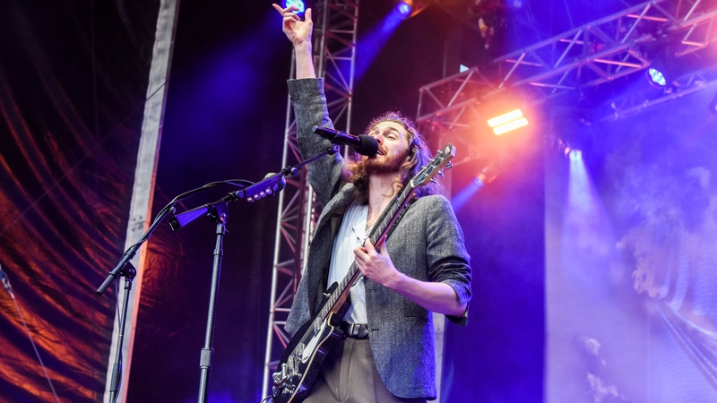 Hozier's latest album, Unreal Unearth, has topped the Irish album charts.