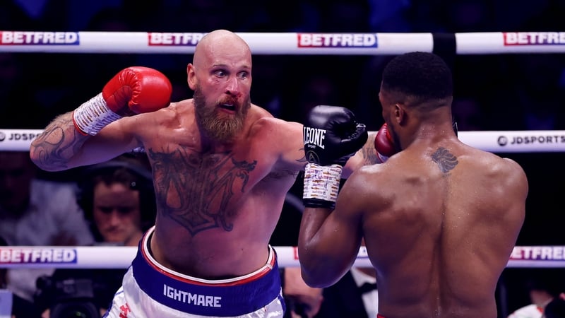 Robert Helenius failed a drugs test ahead of his fight with Anthony Joshua, it's been revealed