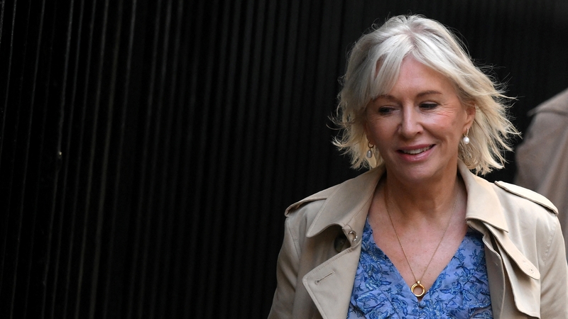 Nadine Dorries said she had submitted her resignation letter to the Prime Minister