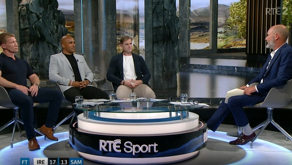 Watch: RTÉ Rugby panel on Ireland's win over Samoa