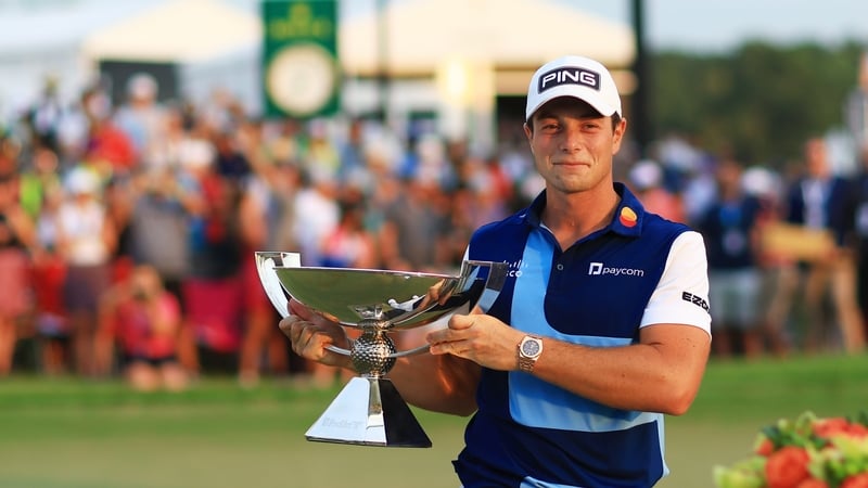 Viktor Hovland emerged triumphant
