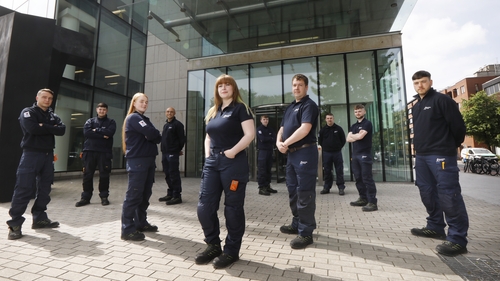 Bord Gáis Energy Apprentices, Shelby Maher Hennessy, Katie Stephens, Stephen Connolly, and Jake Ellis.