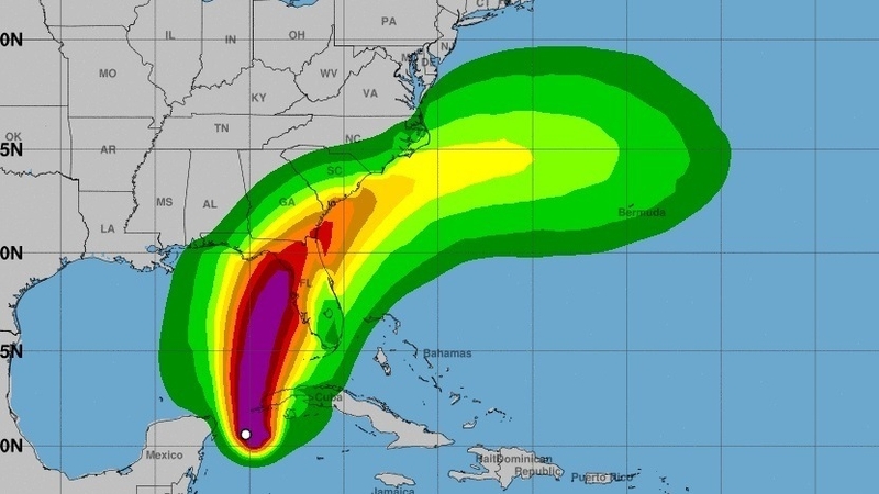 Tropical Storm Idalia is expected to become a hurricane today