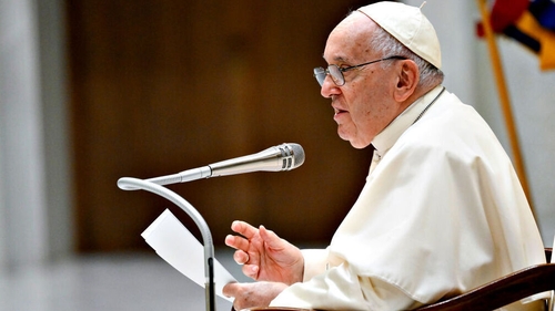 Francis made his opinion known in one answer to five questions from five conservative cardinals (file pic)