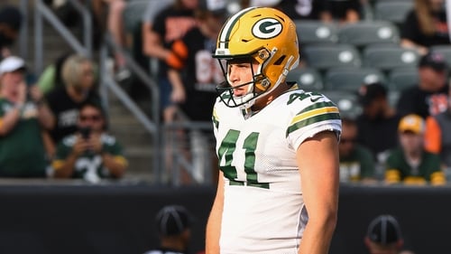 Dan Whelan has extended his stay with the Green Bay Packers