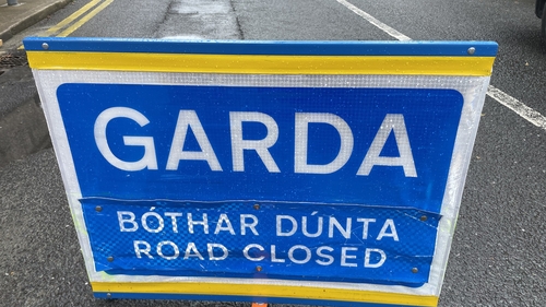 A man in his 20s was pronounced dead at the scene of the crash on the N67 shortly after 4pm