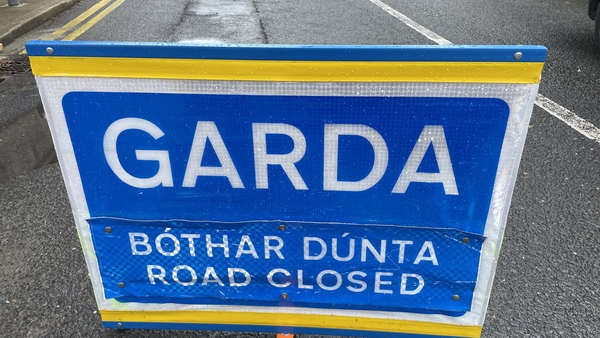 The collision happened on the R448 at Barnhill East, Castledermot, this morning