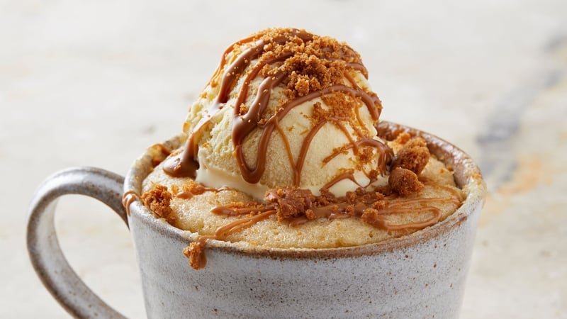 Microwaved in minutes, this is a perfectly portioned dessert for one.