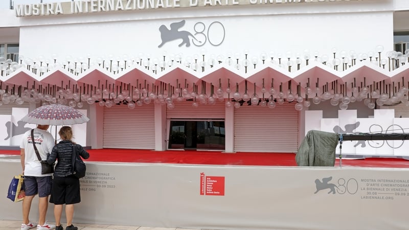 The view from the other side of the red carpet - Venice is the world's longest-running film festival