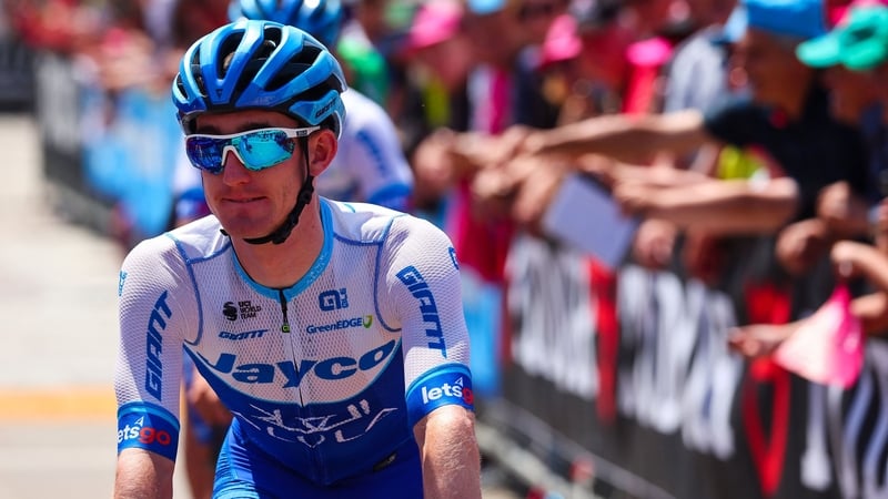 Eddie Dunbar was sitting in 42nd position overall ahead of stage 5