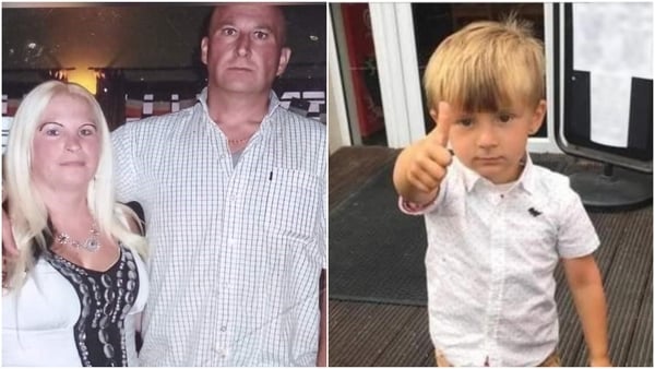 Thomas O'Reilly Junior is charged with dangerous driving causing the deaths of his son Tom, his father Thomas O'Reilly Snr and his mother Bridget
