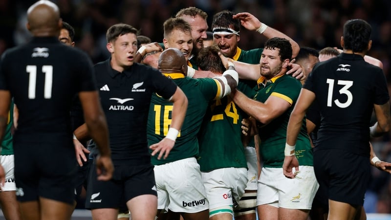 Seven of South Africa's replacements against New Zealand were forwards