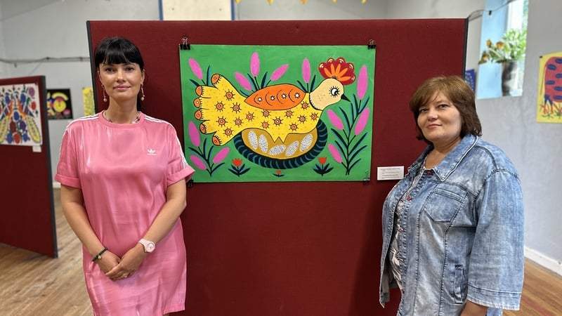 Over 50 paintings are being sold to raise funds for the restoration of the Historical and Local History Museum in Ivankiv, Ukraine