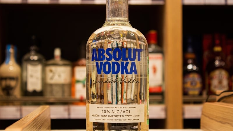 Pernod Ricard's brands include Absolut vodka