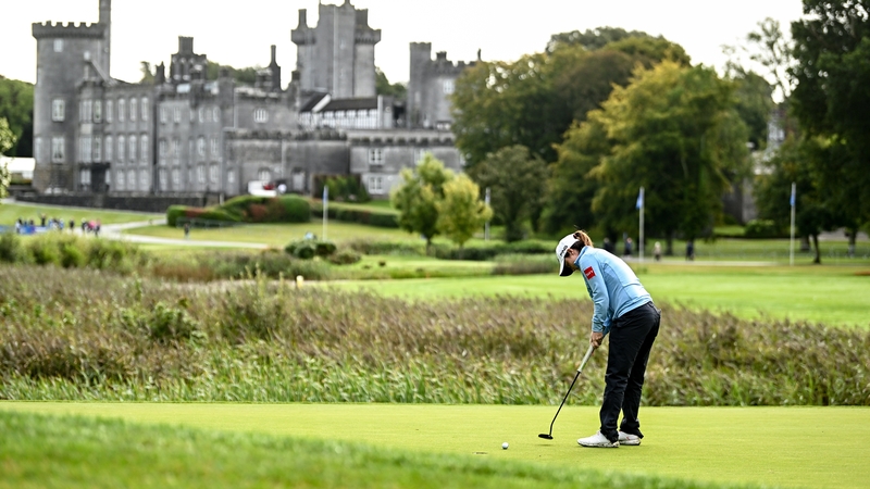 Leona Maguire posted an opening 71 at Dromoland