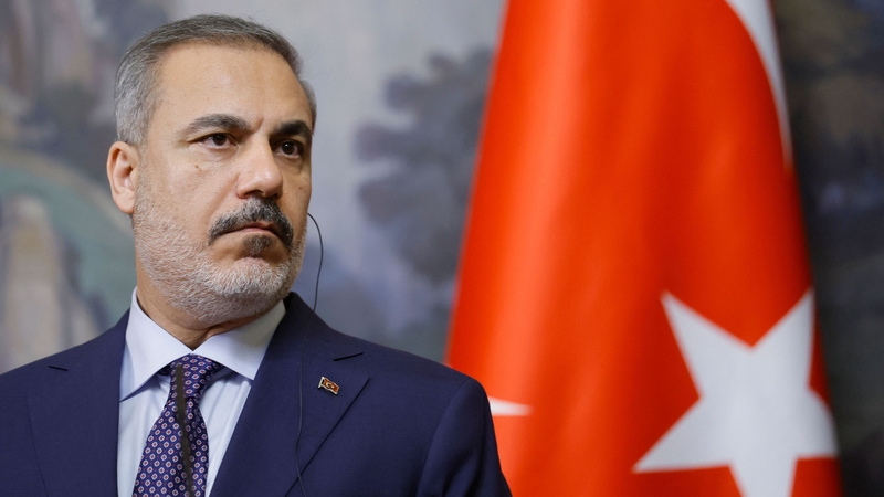 Turkish Foreign Minister Hakan Fidan in Moscow today