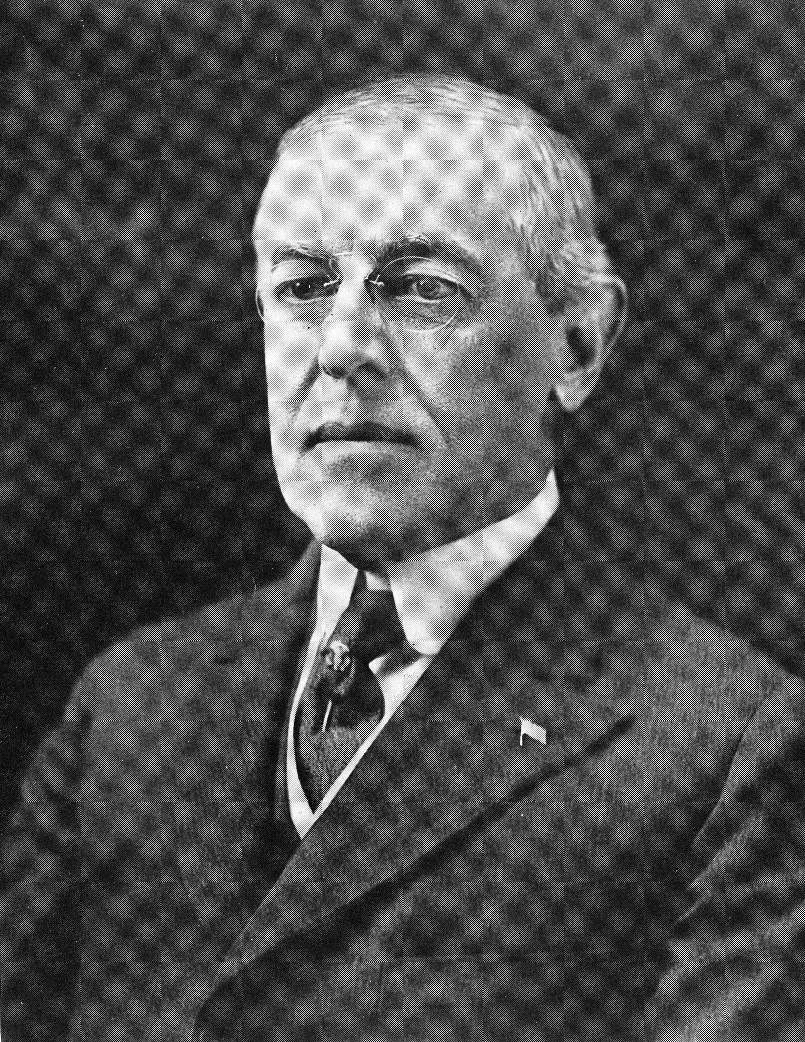 US President Woodrow Wilson was never going to favour Ireland over his wartime ally Britain (Credit: Getty Images)