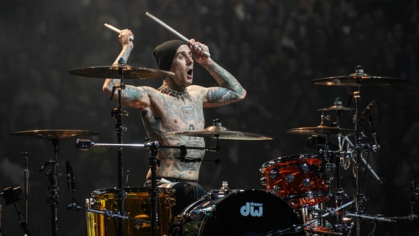 Travis Barker's 'urgent family matter' has led to several upcoming Blink-182 gigs being postponed