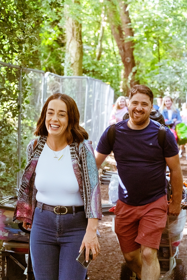 Campers en route to EP Photo: Electric Picnic