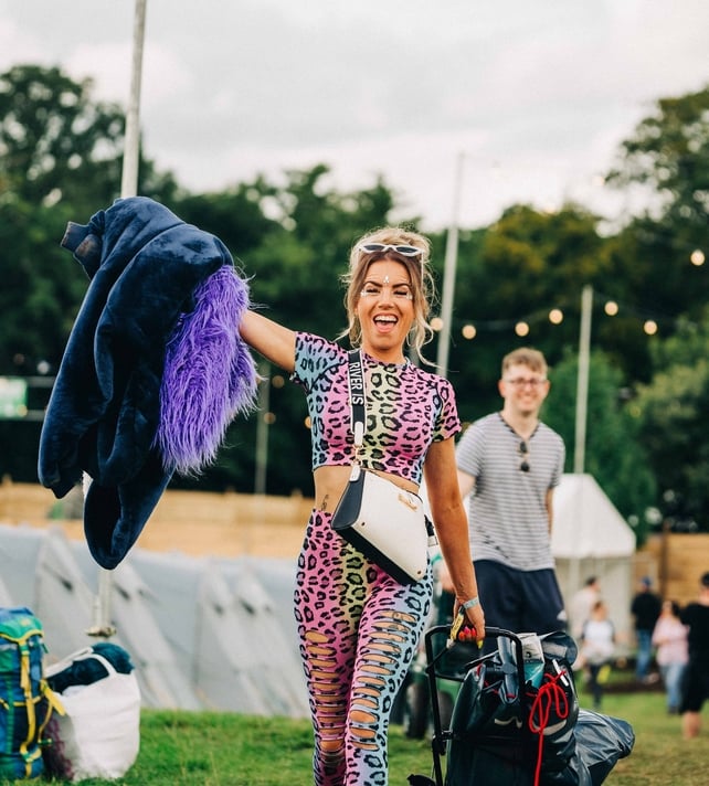 Colourful clothes were the order of the day #FestivalFashion Photo: Electric Picnic
