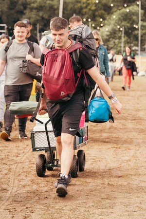 The weather played ball on day one of the popular festival Photo: Electric Picnic
