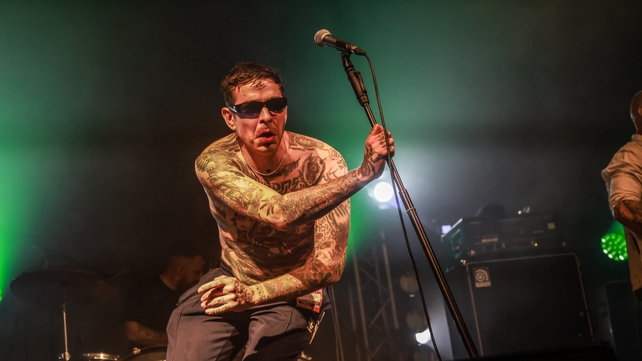 Viagra Boys' Sebastian Murphy Photo: Getty Images