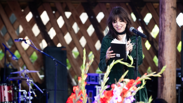 Imelda May during her poetry reading Photo: Getty Images