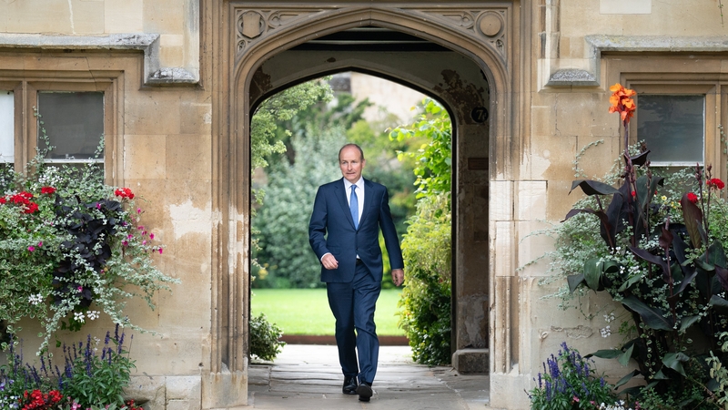 Micheál Martin was in Oxford yesterday ahead of attending the British-Irish Association conference