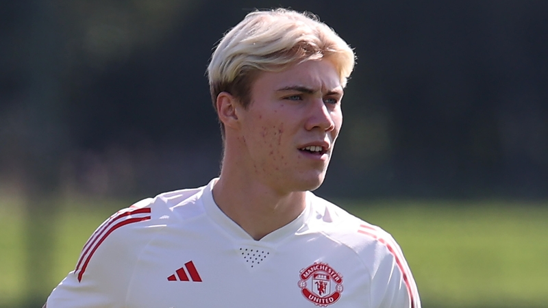 Rasmus Hojlund could make his United debut against Arsenal
