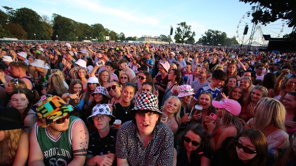 The fans at last weekend's Electric Picnic Photo: Micheál Mac Suibhne, RTÉ