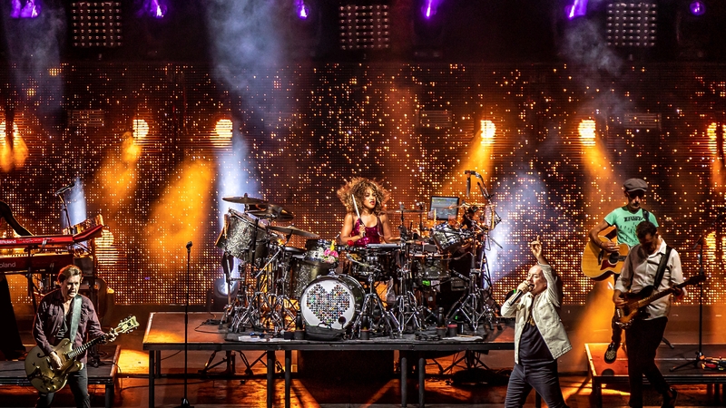 Simple Minds on their recent tour