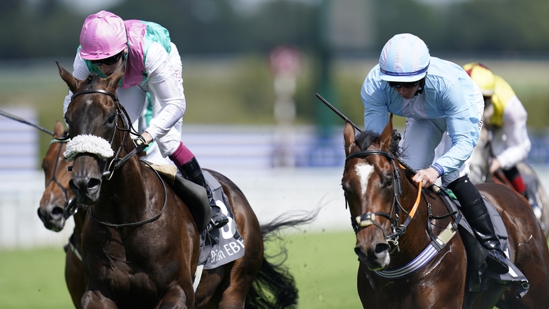 Mansa Musa (R) under Rossa Ryan winning the British EBF 40th Anniversary Maiden Stakes last month