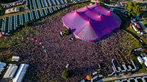 An Electric Picnic spokesperson said: "The Wolfe Tones drew the biggest crowd ever in the Electric Arena, with fans enjoying the music inside and outside the tent, singing along to every song."