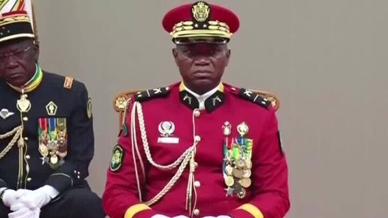 Gabon coup leader General Brice Oligui Nguema is sworn in as transitional president