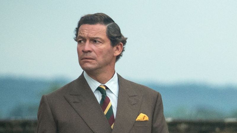 Dominic West as Prince Charles in The Crown