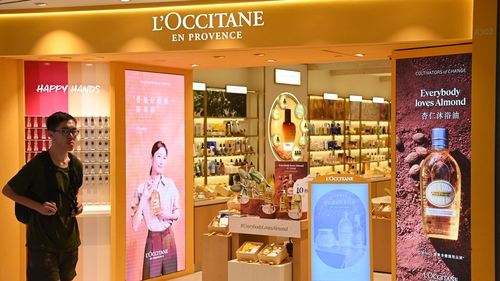 Chairman Reinold Geiger's firm owns about 72.4% of L'Occitane