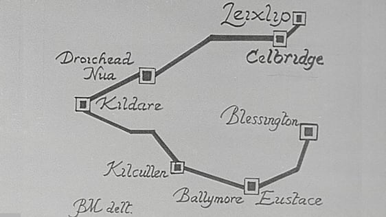 River LIffey in County Kildare, 1963